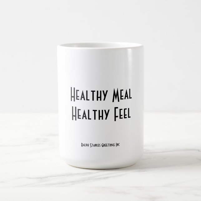 Taza De Café Comida saludable (Centro)