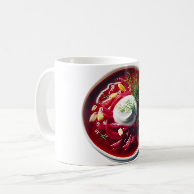Taza De Café Comida ucraniana (Anverso izquierdo)