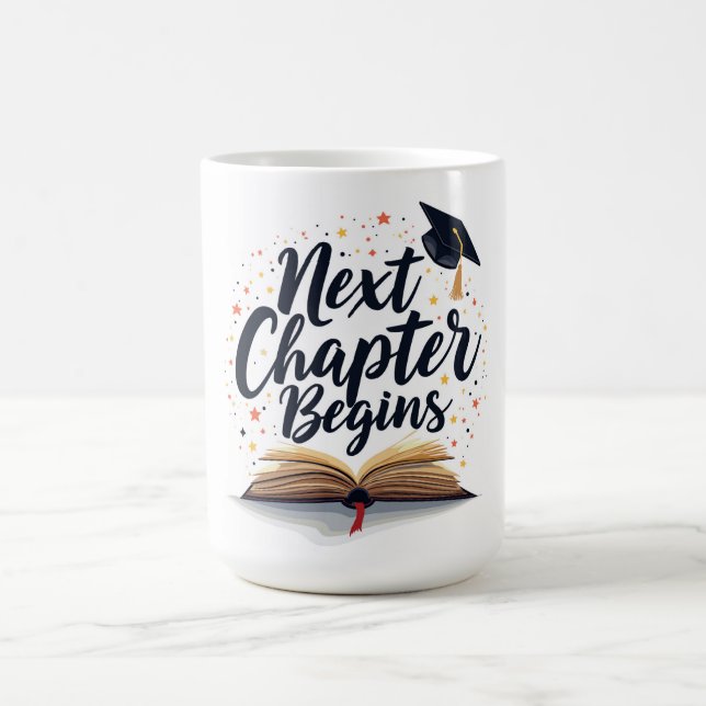 Taza De Café Comienza el próximo capítulo (Centro)