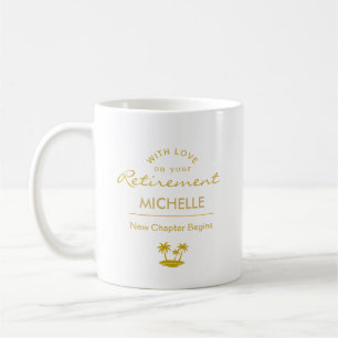 Taza De Café Comienza un Nuevo Capítulo de Jubilación Personali
