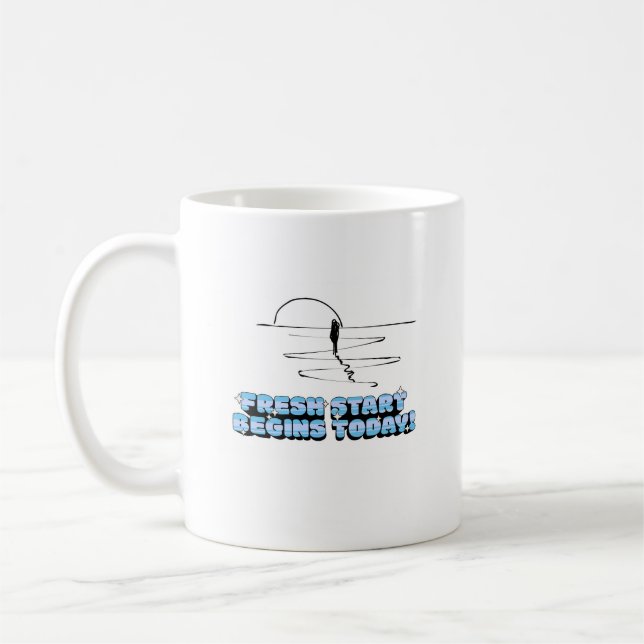 Taza De Café Comienzo de nuevas mendicidades hoy (Izquierda)