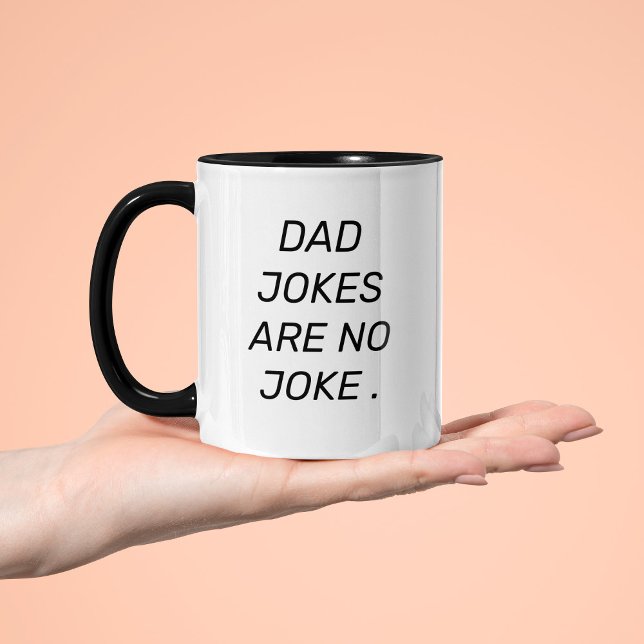 Taza De Café Comilla editable de chistes de papá (Subido por el creador)