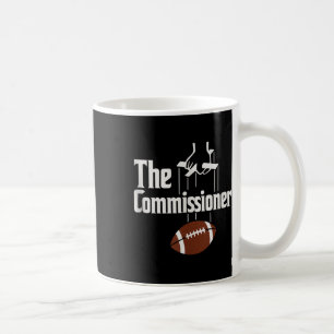 Taza De Café Comisionado de Fantasy Football Fiesta de Draft Ff