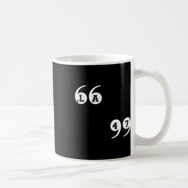 Taza De Café Comma La Kamala Harris 47 (Derecha)
