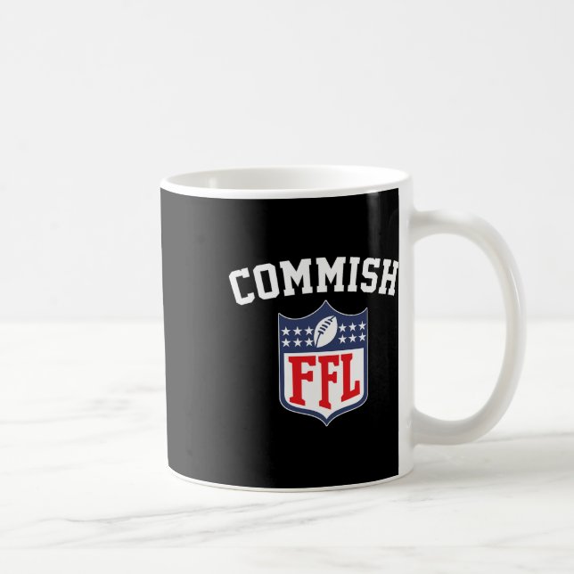 Taza De Café Commish Fantasy Fantasy League Ffl Comm (Derecha)