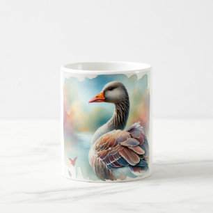 Taza De Café Common Goose 030924AREF118 - Watercolor