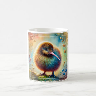 Taza De Café Common Kiwi Bird 061124AREF145 - Watercolor