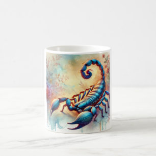 Taza De Café Common scorpion 111024AREF120 - Watercolor