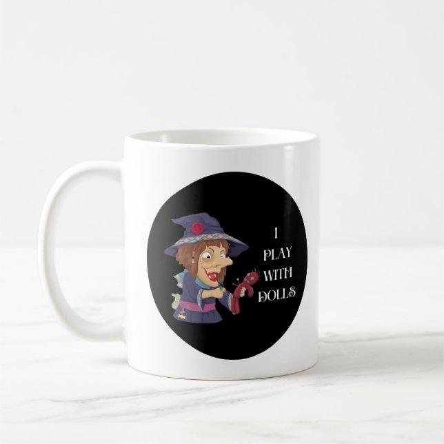 Taza De Café Cómnito Witch Voodoo (Izquierda)