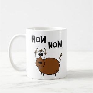 Taza De Café Cómo ahora Brown Cow Mug