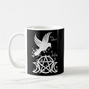 Taza De Café Como Arriba, Muy Por Debajo Del Pentáculo Triple P