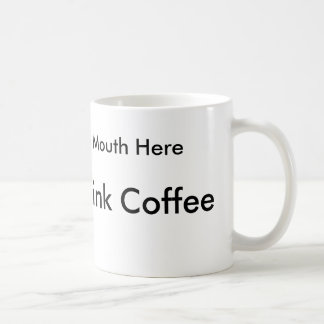 Taza De Café Cómo beber el café para la gente zurda
