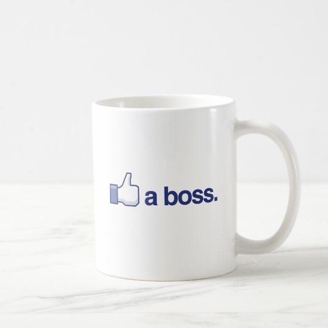 TAZA DE CAFÉ COMO BOSS (Derecha)