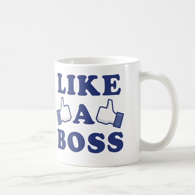 Taza De Café ¡Como BOSS!!! (Derecha)