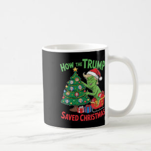 Taza De Café Cómo el Trump salvó la Navidad Navidad Trump