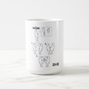 Taza De Café Cómo ensamblar una parodia de hoja de instruccione