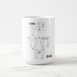 Taza De Café Cómo ensamblar una parodia de hoja de instruccione