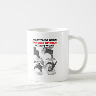 Taza De Café Cómo escapar de las esposas divertidas mug