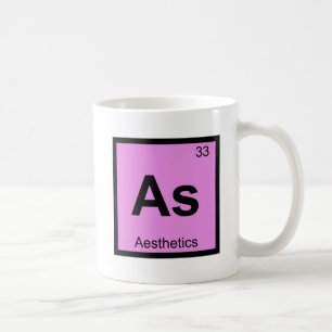 Taza De Café Como - Estética Filosofía Química Símbolo