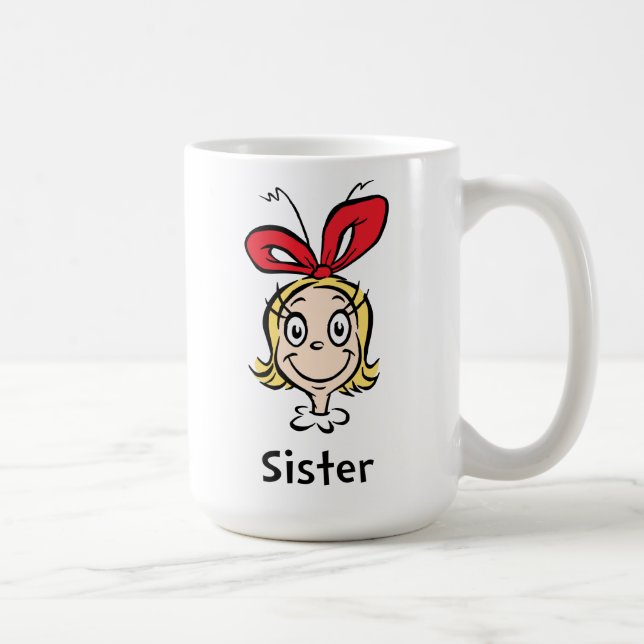 Taza De Café Cómo Grinch Stole Navidades | Grinch Sister (Derecha)