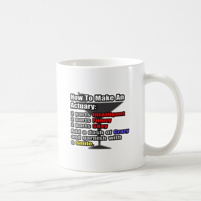 Taza De Café Cómo hacer un actuario (Derecha)