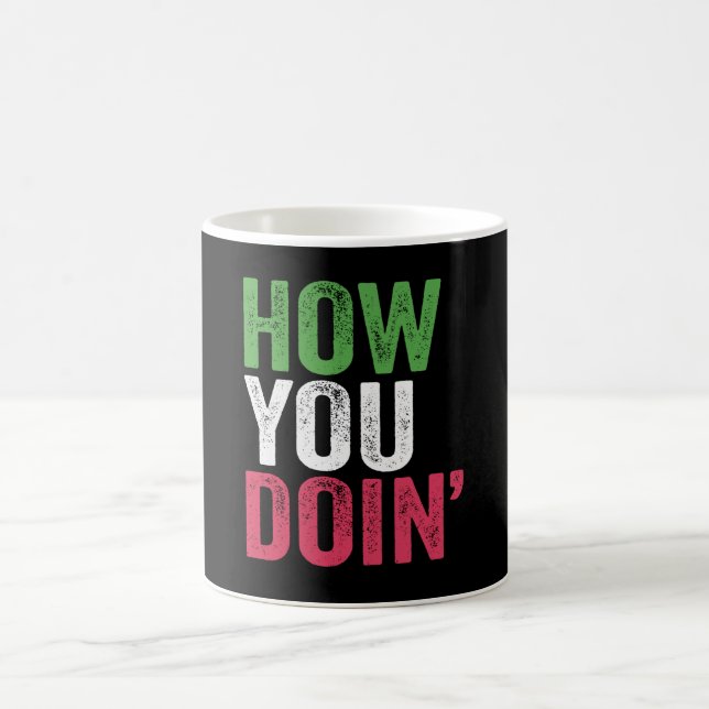 Taza De Café Cómo haces un divertido discurso italiano (Centro)
