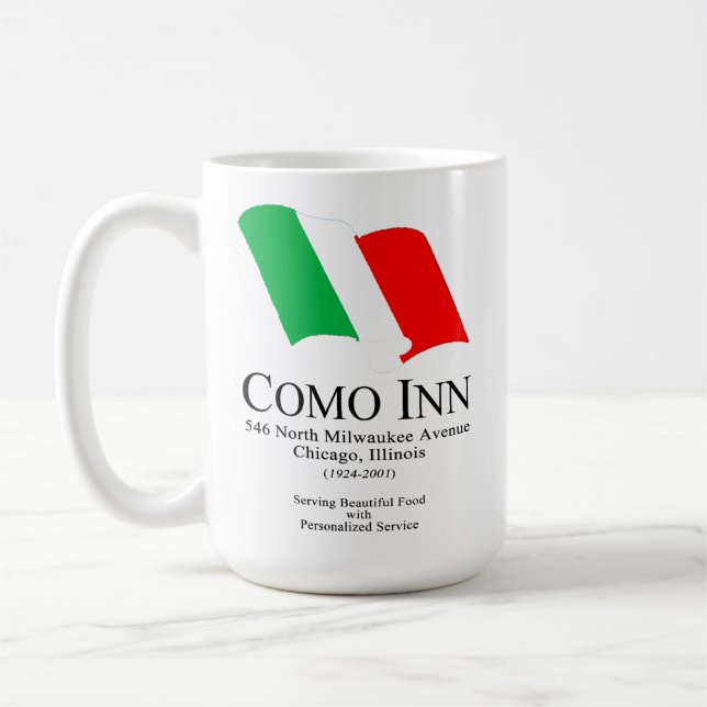 Taza De Café Como Inn Italian Restaurant, Chicago, IL (Izquierda)