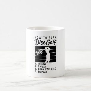 Taza De Café Cómo Jugar Al Golf En Disco