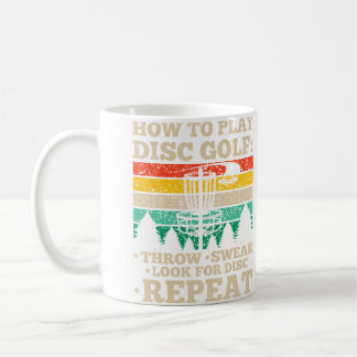 Taza De Café Cómo Jugar Golf de Disco Para Jugadores de Golf de