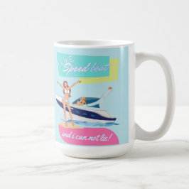 Taza De Café como lancha rápida