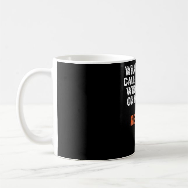 Taza De Café ¿Cómo llamas a una persona feliz el lunes? (Izquierda)