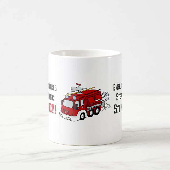Taza De Café Cómo los bomberos responden a su emergencia (Centro)