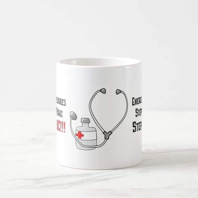 Taza De Café Cómo los médicos responden a su emergencia (Centro)