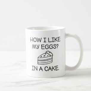Taza De Café Cómo me gustan mis huevos