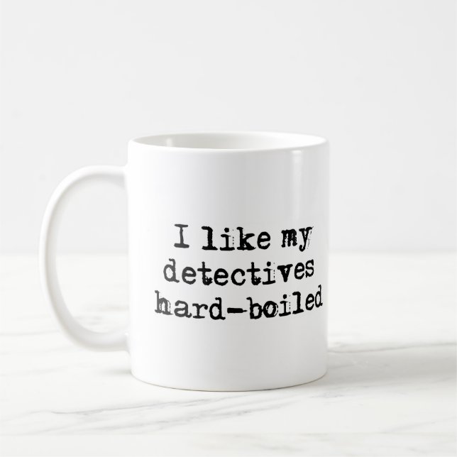 Taza De Café como mis detectives hervidos (Izquierda)