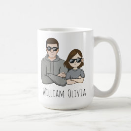 Taza De Café Como Padre Como Hija Oh Crap Gira Para La Familia