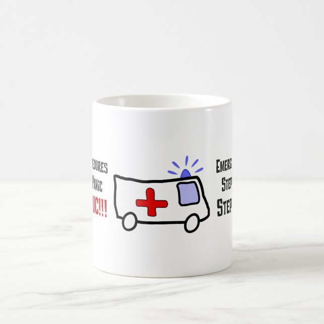 Taza De Café Cómo responden los paramédicos a su emergencia (Centro)