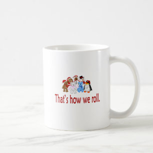 Taza De Café Cómo rodamos a la cuadrilla del navidad