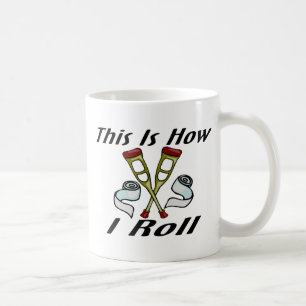 Taza De Café Cómo ruedo herido
