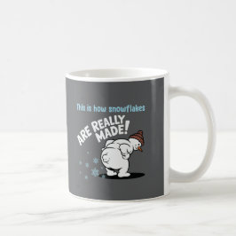 Taza De Café Cómo se hacen copos de nieve