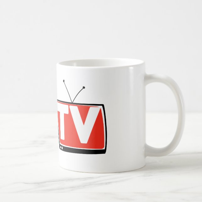 Taza De Café Como se ve en TV Mug (Derecha)