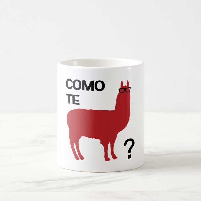 Taza De Café Como te llamas (Centro)