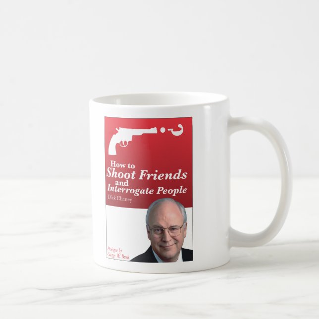 Taza De Café Cómo tirar a amigos e interrogar a gente (Derecha)