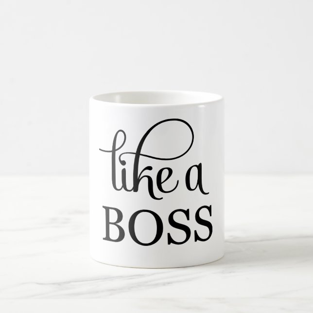 Taza De Café Como un jefe (Centro)