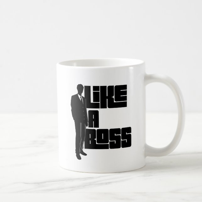 Taza De Café Como un jefe (Derecha)