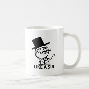 Taza De Café Como un sir