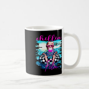 Taza De Café Como un Verano Felon Retro Pink Funny Trump 2024