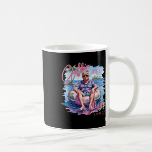 Taza De Café Como un villano Trump para presidente 2024