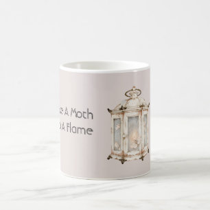 Taza De Café Como una polilla a una llama
