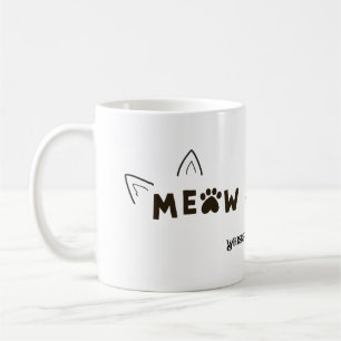Taza De Café Cómodo café y gato